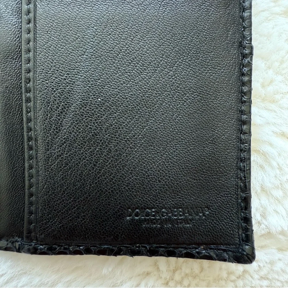 Vintage Dolce&Gabbana women long wallet Authentic